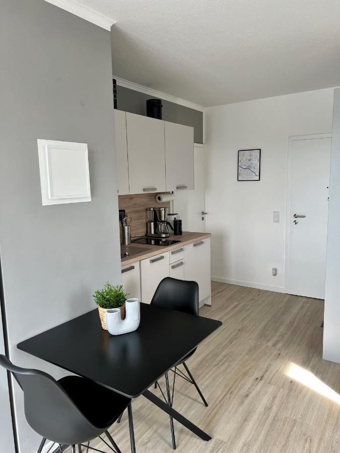 Panorama - Exklusives Apartment An Der Promenade Mit Dachterrasse & Rheinblick 艾默里奇 外观 照片